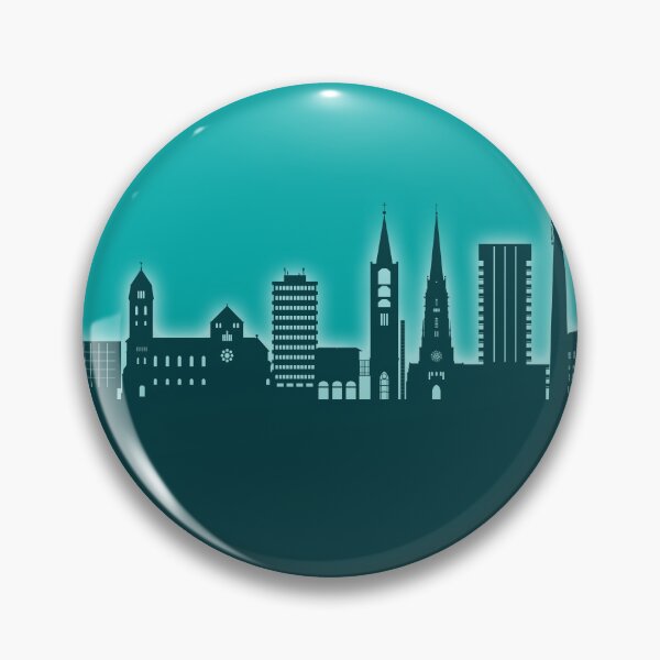 Item preview, Gelsenkirchen Germany Skyline designed and sold by ArtPrints.