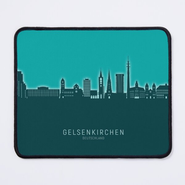 Item preview, Gelsenkirchen Germany Skyline designed and sold by ArtPrints.