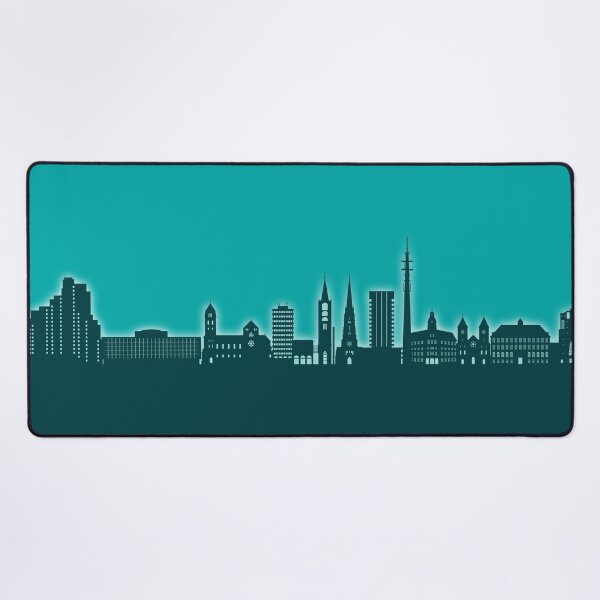 Item preview, Gelsenkirchen Germany Skyline designed and sold by ArtPrints.