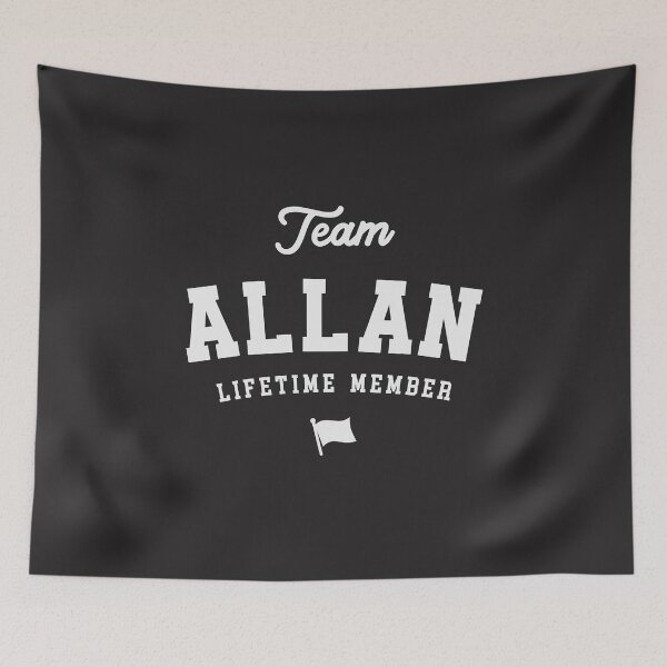 Item preview, Team Allan Lifetime Member Funny Name Allan designed and sold by cidolopez.