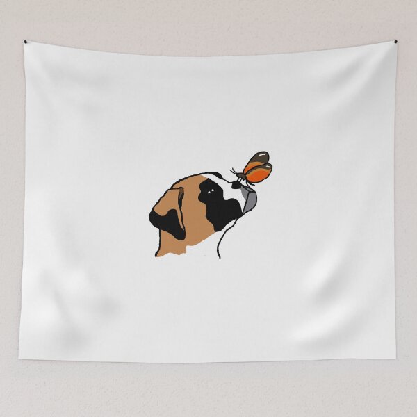 Item preview, Dog, boxer with butterfly designed and sold by nijess.