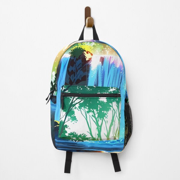 Item preview, waterfall in the green forest or green jungle 4 designed and sold by AA-designstore.