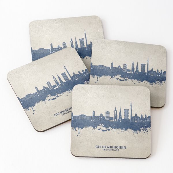 Item preview, Gelsenkirchen Germany Skyline designed and sold by ArtPrints.