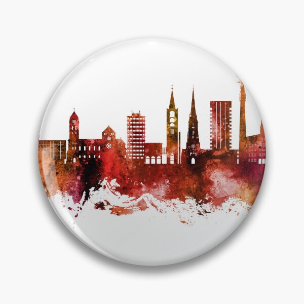 Item preview, Gelsenkirchen Germany Skyline designed and sold by ArtPrints.