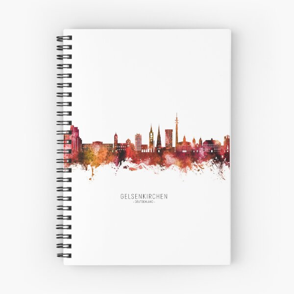 Artikelvorschau, Gelsenkirchen, Deutschland, Skyline entworfen und verkauft von ArtPrints.
