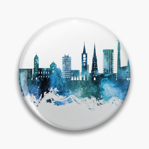 Item preview, Gelsenkirchen Germany Skyline designed and sold by ArtPrints.
