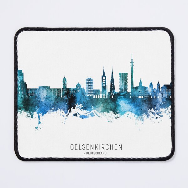 Item preview, Gelsenkirchen Germany Skyline designed and sold by ArtPrints.