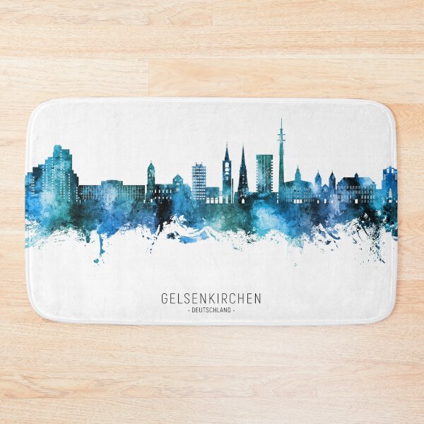 Item preview, Gelsenkirchen Germany Skyline designed and sold by ArtPrints.