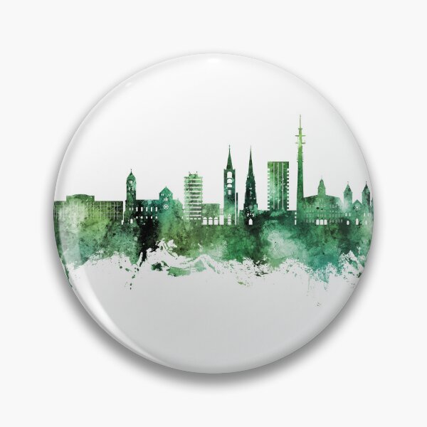 Item preview, Gelsenkirchen Germany Skyline designed and sold by ArtPrints.