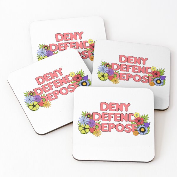 Item preview, Deny Defend Depose - Floral designed and sold by marieofroumania.