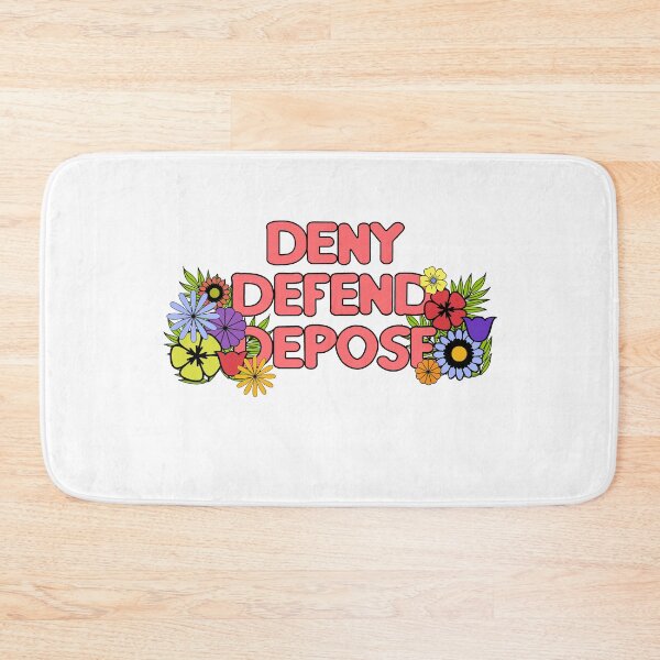 Item preview, Deny Defend Depose - Floral designed and sold by marieofroumania.
