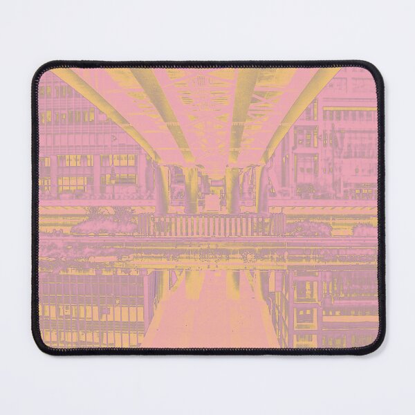 Item preview, Canary Wharf, Middle Dock, DLR bridge designed and sold by CharlottePlaceArt.