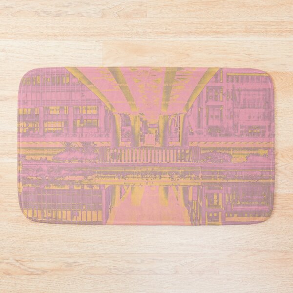 Item preview, Canary Wharf, Middle Dock, DLR bridge designed and sold by CharlottePlaceArt.