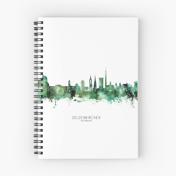 Item preview, Gelsenkirchen Germany Skyline designed and sold by ArtPrints.