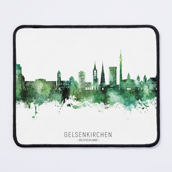 Item preview, Gelsenkirchen Germany Skyline designed and sold by ArtPrints.