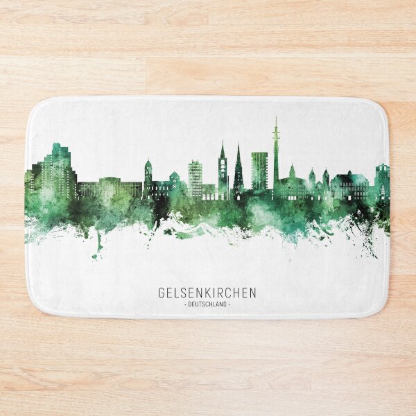 Item preview, Gelsenkirchen Germany Skyline designed and sold by ArtPrints.