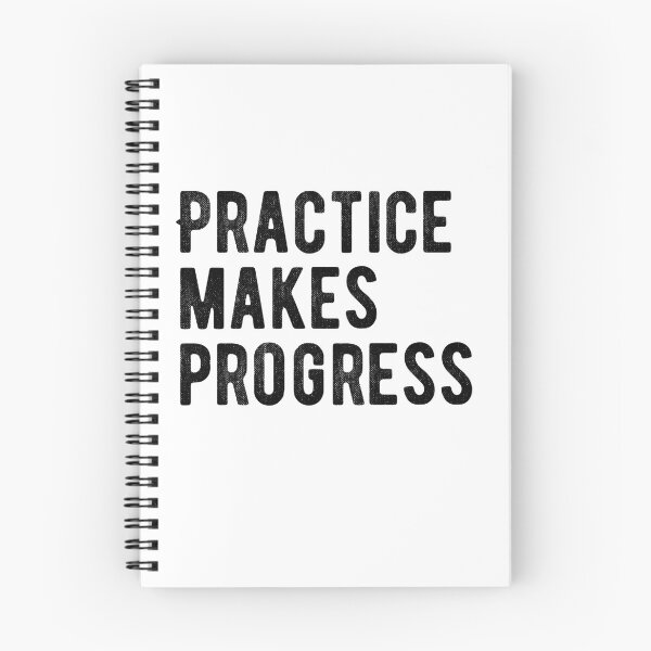 Item preview, practice makes progress designed and sold by belladesign7.
