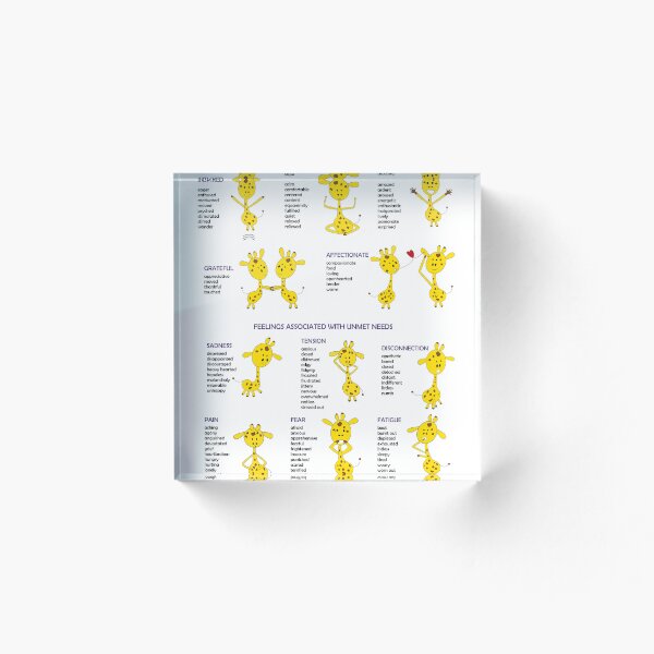 Item preview, List of Feelings designed and sold by Euskadaz.