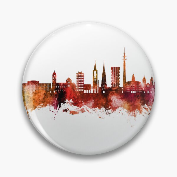 Item preview, Gelsenkirchen Germany Skyline designed and sold by ArtPrints.