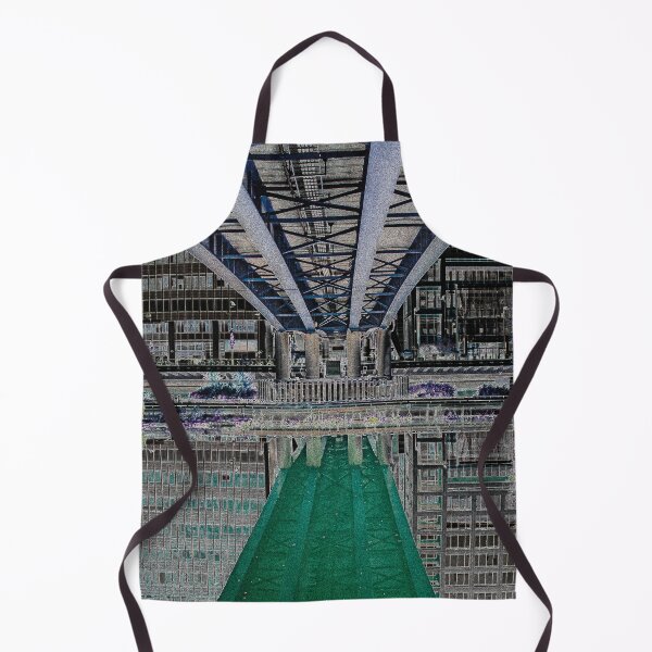 Item preview, Canary Wharf, Middle Dock, DLR bridge designed and sold by CharlottePlaceArt.