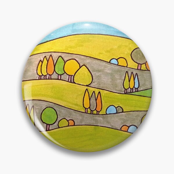 Item preview, Landscapes - hilly autumn designed and sold by GiuliaLiv.