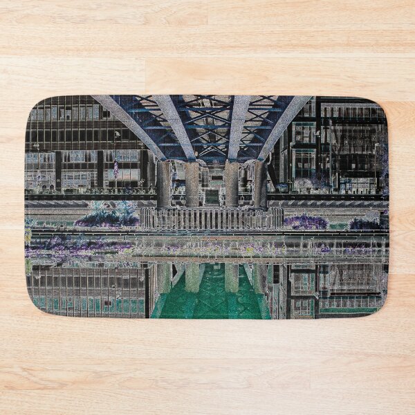 Item preview, Canary Wharf, Middle Dock, DLR bridge designed and sold by CharlottePlaceArt.