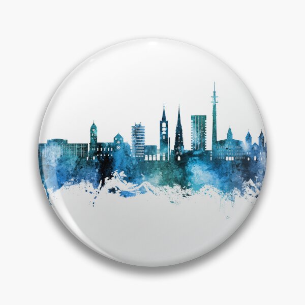 Item preview, Gelsenkirchen Germany Skyline designed and sold by ArtPrints.