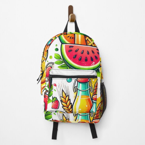 Item preview, Cheerful Picnic Basket Illustration - Fresh Summer Vibes designed and sold by Desireehaz.