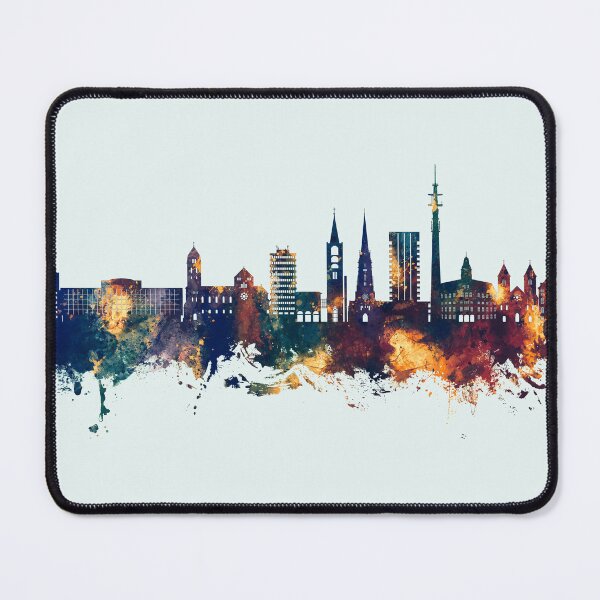 Item preview, Gelsenkirchen Germany Skyline designed and sold by ArtPrints.