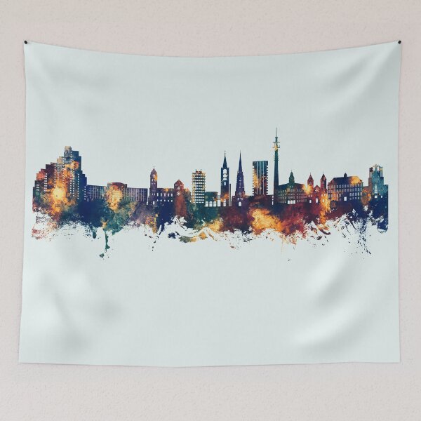 Item preview, Gelsenkirchen Germany Skyline designed and sold by ArtPrints.