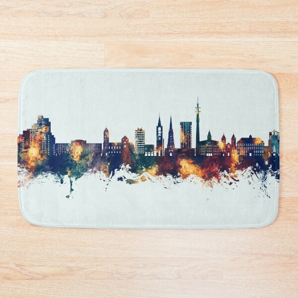 Item preview, Gelsenkirchen Germany Skyline designed and sold by ArtPrints.