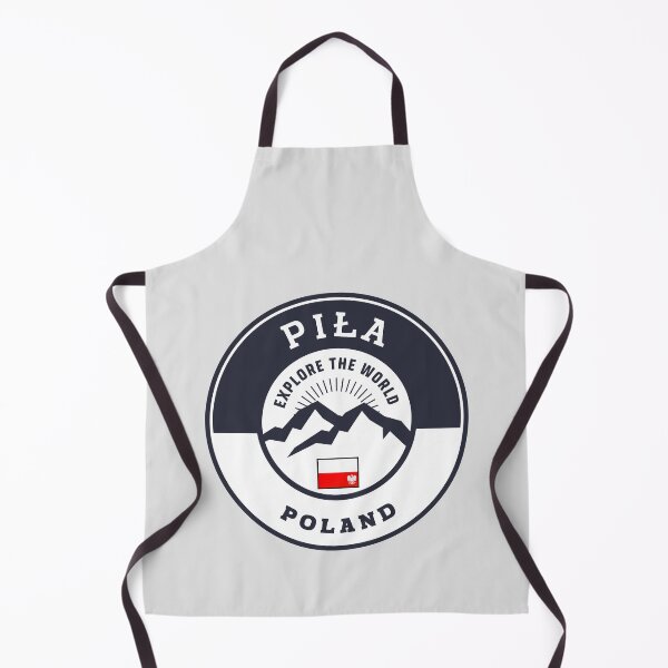 Item preview, Piła Poland Black and White Crest designed and sold by World Designs.