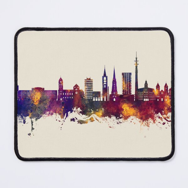 Item preview, Gelsenkirchen Germany Skyline designed and sold by ArtPrints.