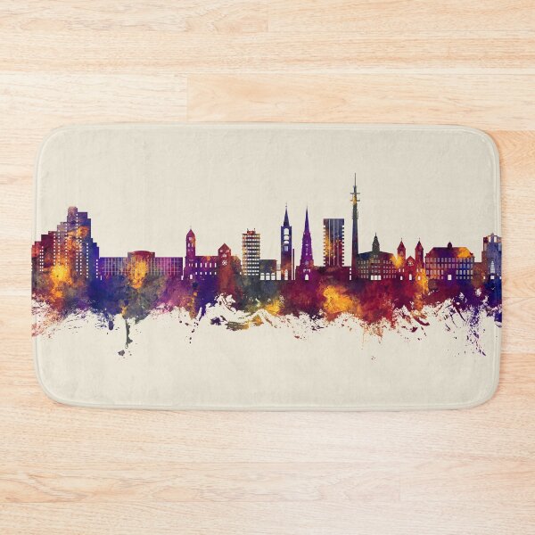 Item preview, Gelsenkirchen Germany Skyline designed and sold by ArtPrints.