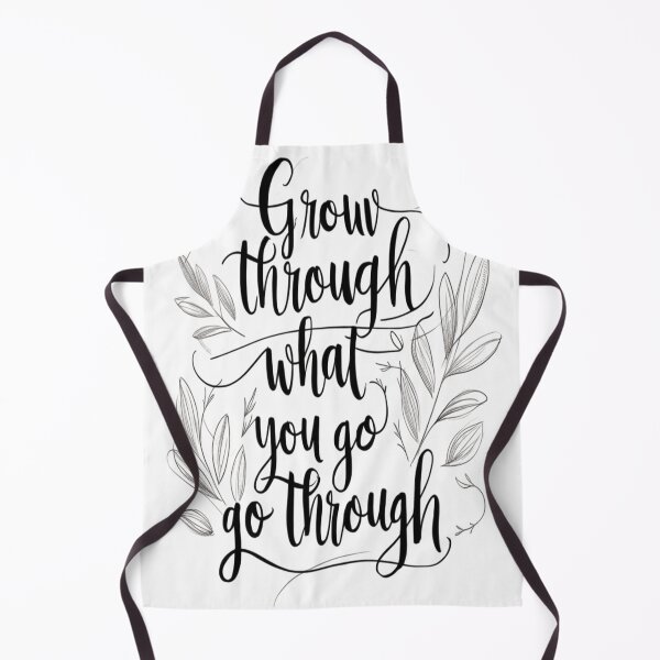 Item preview, Grow Through What You Go Through - Inspirational Text Art designed and sold by vincecouture.
