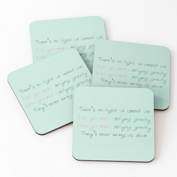 Item preview, defying gravity song lyrics designed and sold by beegu.
