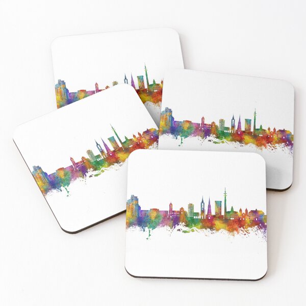 Item preview, Gelsenkirchen Germany Skyline designed and sold by ArtPrints.