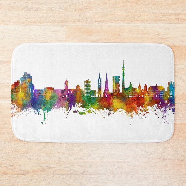 Item preview, Gelsenkirchen Germany Skyline designed and sold by ArtPrints.
