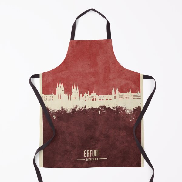 Item preview, Erfurt Germany Skyline designed and sold by ArtPrints.