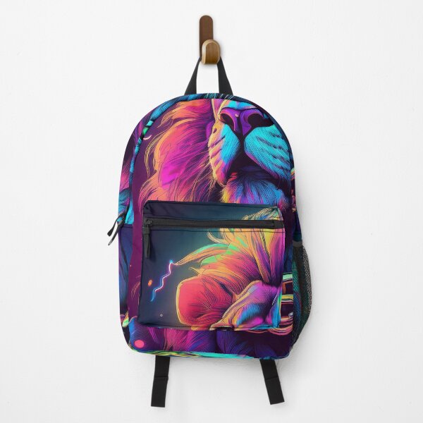 Item preview, Neon colored lion world designed and sold by hutech.