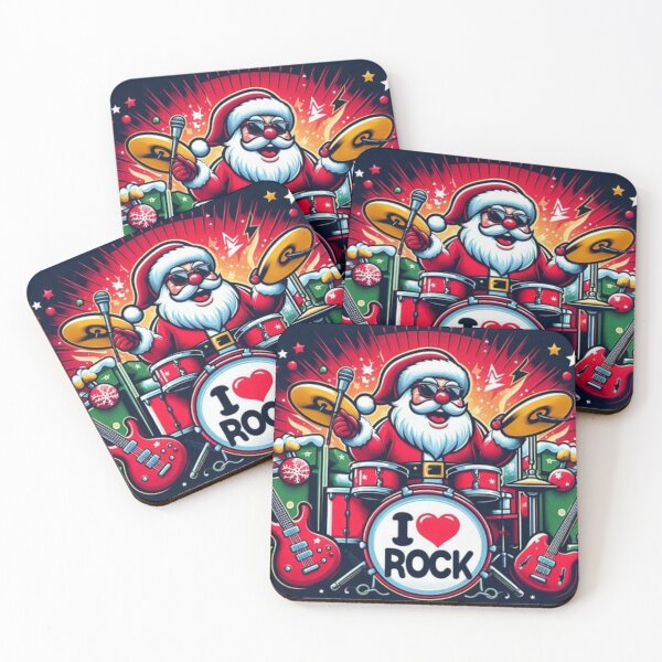 Item preview, I love Rock Santa designed and sold by Shs-Kenya.