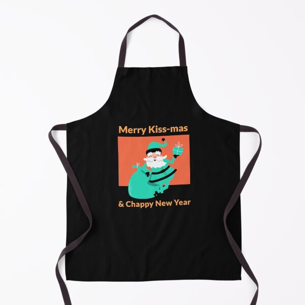 Item preview, Merry Kiss-mas & Chappy New Year designed and sold by S Diaz.