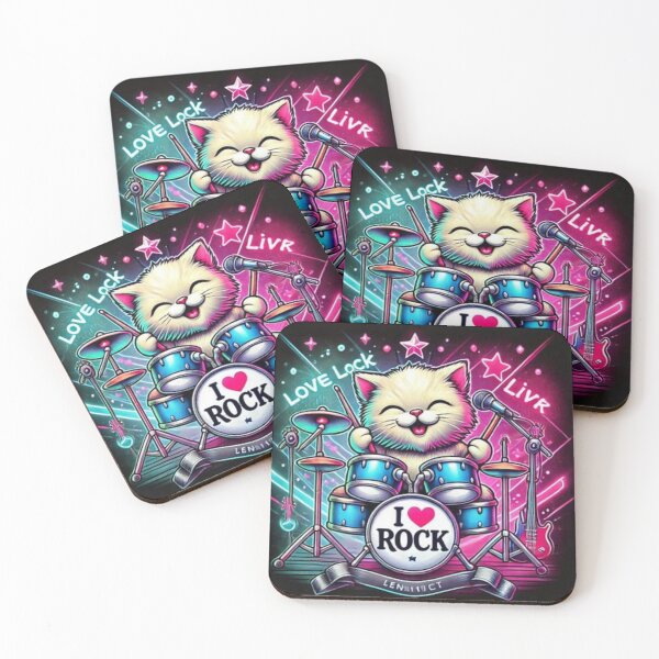 Item preview, I love Rock Kitty designed and sold by Shs-Kenya.
