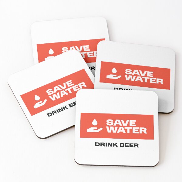 Item preview, Save Water - Drink Beer designed and sold by Bleak Shirt.