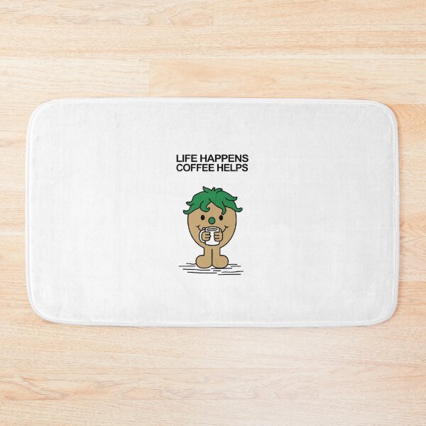 Item preview, Mr Life Happens Coffee Helps designed and sold by Scat the cat.