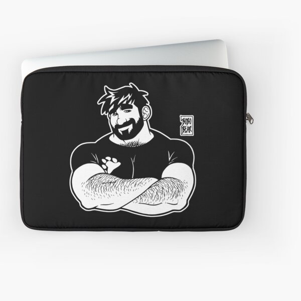 ADAM LIKES CROSSING ARMS - LINEART Laptop Sleeve