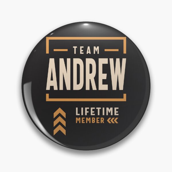 Artikelvorschau, Team Andrew Lebenslanges Mitglied Lustiger Name Andrew entworfen und verkauft von cidolopez.