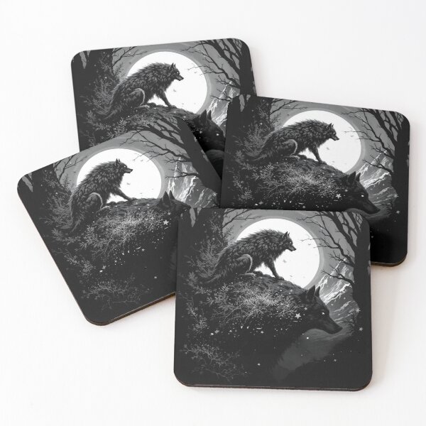 Item preview, Majestic Black Steampunk Wolf: Inspired by 'Wolves Have No Kings designed and sold by NightshadeWolfs.
