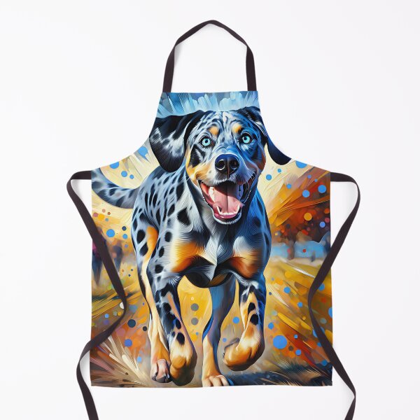 Item preview, Catahoula Leopard Dog Portrait Acrylic Art Print Pet Portrait Gifts for Dog Lovers designed and sold by Puppy Puzzles Plus.