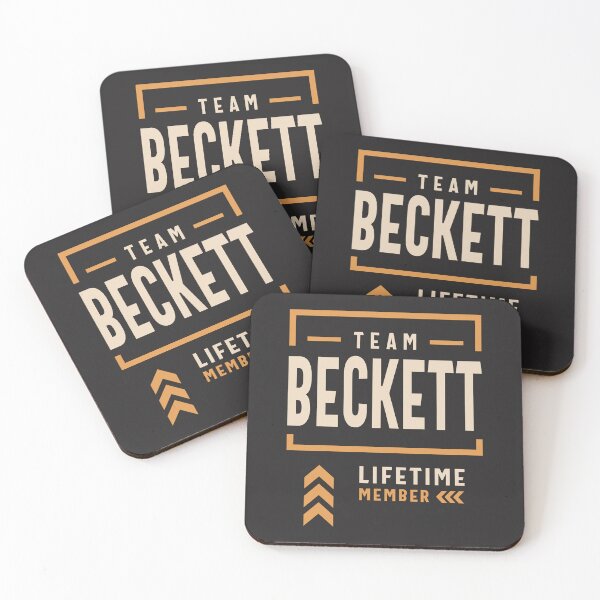 Item preview, Team Beckett Lifetime Member Funny Name Beckett designed and sold by cidolopez.
